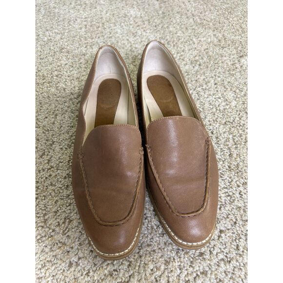 Cole‎ Haan Shoes The Go-To Loafer Women's 7.5B Brown Leather Career classic - Picture 3 of 8